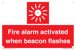 FP10636: Fire alarm activated when beacon flashes