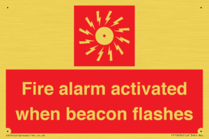FP10636: Fire alarm activated when beacon flashes