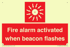 FP10636: Fire alarm activated when beacon flashes