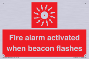 FP10636: Fire alarm activated when beacon flashes