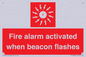FP10636: Fire alarm activated when beacon flashes