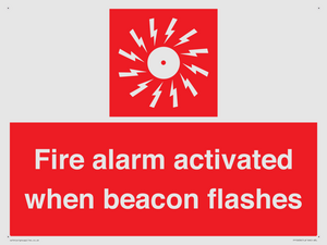 FP10636: Fire alarm activated when beacon flashes