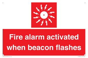 FP10636: Fire alarm activated when beacon flashes