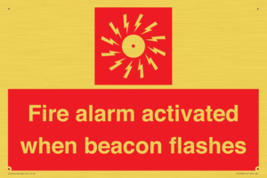 FP10636: Fire alarm activated when beacon flashes