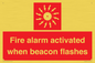 FP10636: Fire alarm activated when beacon flashes
