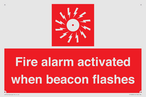 FP10636: Fire alarm activated when beacon flashes