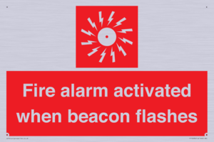 FP10636: Fire alarm activated when beacon flashes