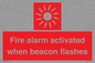 FP10636: Fire alarm activated when beacon flashes