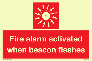 FP10636: Fire alarm activated when beacon flashes