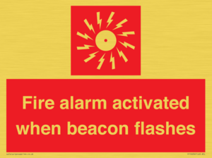 FP10636: Fire alarm activated when beacon flashes