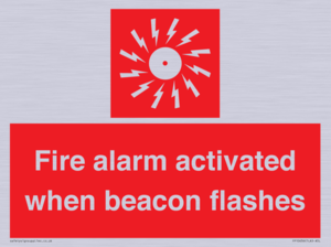 FP10636: Fire alarm activated when beacon flashes