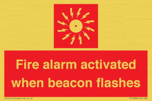 FP10636: Fire alarm activated when beacon flashes