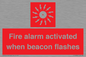 FP10636: Fire alarm activated when beacon flashes