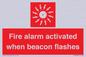 FP10636: Fire alarm activated when beacon flashes
