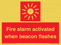 FP10636: Fire alarm activated when beacon flashes
