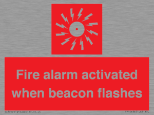 FP10636: Fire alarm activated when beacon flashes