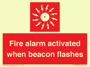 FP10636: Fire alarm activated when beacon flashes