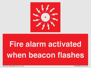 FP10636: Fire alarm activated when beacon flashes