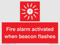 FP10636: Fire alarm activated when beacon flashes