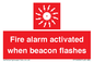 FP10636: Fire alarm activated when beacon flashes
