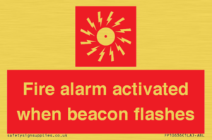 FP10636: Fire alarm activated when beacon flashes
