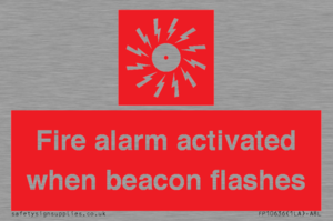 FP10636: Fire alarm activated when beacon flashes