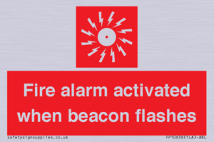 FP10636: Fire alarm activated when beacon flashes