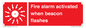 FP10636: Fire alarm activated when beacon flashes
