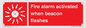 FP10636: Fire alarm activated when beacon flashes