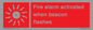 FP10636: Fire alarm activated when beacon flashes