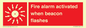 FP10636: Fire alarm activated when beacon flashes