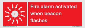FP10636: Fire alarm activated when beacon flashes