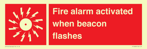 FP10636: Fire alarm activated when beacon flashes