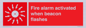 FP10636: Fire alarm activated when beacon flashes