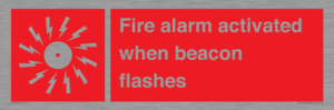 FP10636: Fire alarm activated when beacon flashes