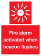 FP10636: Fire alarm activated when beacon flashes