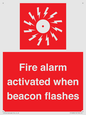 FP10636: Fire alarm activated when beacon flashes