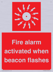 FP10636: Fire alarm activated when beacon flashes