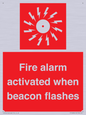 FP10636: Fire alarm activated when beacon flashes