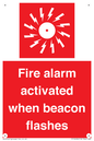 FP10636: Fire alarm activated when beacon flashes