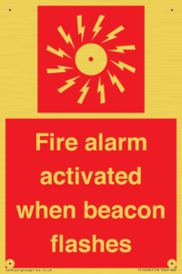 FP10636: Fire alarm activated when beacon flashes
