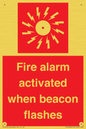 FP10636: Fire alarm activated when beacon flashes