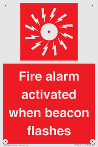 FP10636: Fire alarm activated when beacon flashes