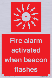 FP10636: Fire alarm activated when beacon flashes