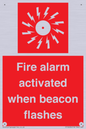 FP10636: Fire alarm activated when beacon flashes
