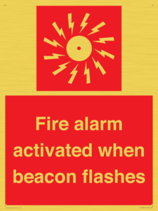 FP10636: Fire alarm activated when beacon flashes