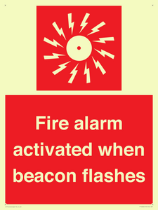 FP10636: Fire alarm activated when beacon flashes