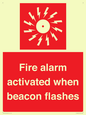 FP10636: Fire alarm activated when beacon flashes
