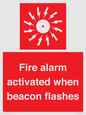 FP10636: Fire alarm activated when beacon flashes