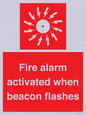 FP10636: Fire alarm activated when beacon flashes